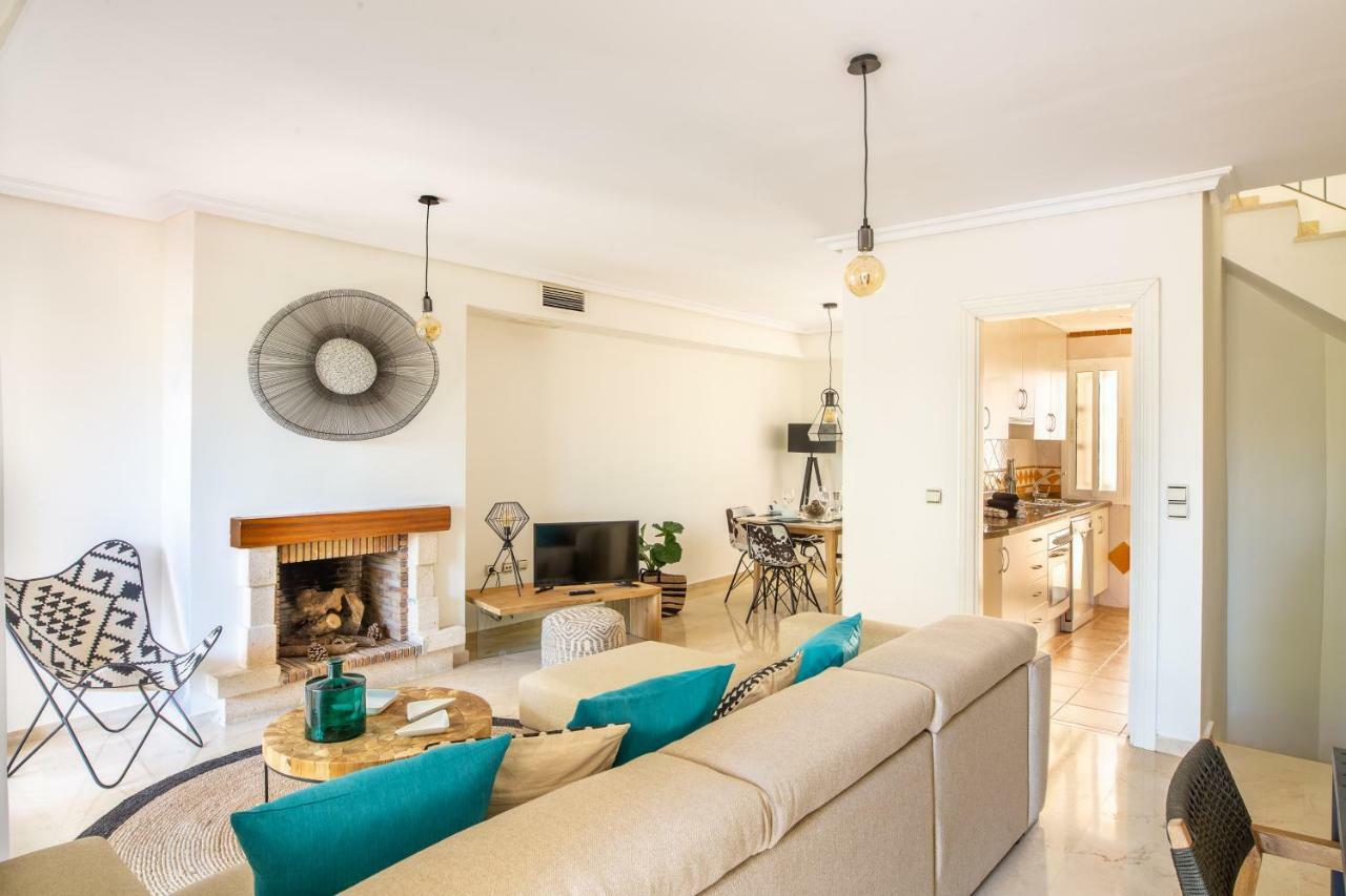Stylish Townhouse In Beachfront Complex Marbella Kültér fotó